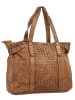 Samantha Look Shopper echt Leder in cognac