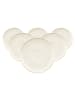 Seltmann Weiden 6er Set Kombi-Untertassen Savona Fine Diamond in ø 16 cm in creme