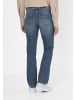 Paddock's 5-Pocket Jeans LARA in medium stone used moustache