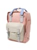 Doughnut Macaroon Monet - Rucksack 14" in pink x stone