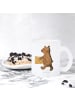 Mr. & Mrs. Panda Teetasse Bär Zuhause ohne Spruch in Transparent