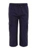 Threadbare Cargopants THB Trouser Bruce Cargo in blau-schwarz