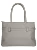 Cluty Handtasche echt Leder in grau