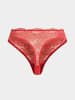 Erlich Textil  String CLASSY LACE STRING in granatapfel