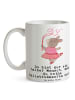 Mr. & Mrs. Panda Kaffeetasse Balletttänzerin Herz mit Spruch in Weiß