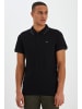 BLEND Poloshirt in schwarz