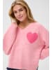 SAINT TROPEZ Strickpullover PariaSZ Lockere Passform in Bonbon