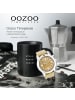 Oozoo Analog-Armbanduhr Oozoo Timepieces beige groß (ca. 45mm)