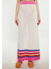 myMo Women Skirt in Wollweiss Mehrfarbig