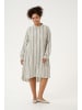 KAFFE curve Kleid KCmille Loose fit in Moonstruck / Black Stripe