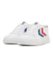 Hummel Hummel Sneaker Low Center Court Unisex Erwachsene Leichte Design in WHITE/BLUE/RED