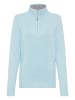 Olsen Troyer-Pullover in Satin Blue Mel