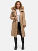 Tazzio Wintermantel "F807" - mit Kapuze - in Beige