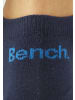 Bench Sneakersocken in 2x marine, 2x grau meliert, 2x royalblau