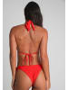Moda Minx Bikinihose Irregular Hoop in Red
