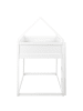 Beliani Einzelbett DIENNE in Weiß - (W) 102 x (H) 165 x (L) 206 cm