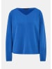 comma Sweatshirt in 5603_ozeanblau