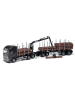 Emek Spielzeugautos Holztransporter in schwarz