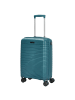 D&N Travel Line 4600 - 4-Rollen-Kabinentrolley S 55 cm (black) in petrol