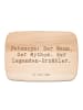 Mr. & Mrs. Panda Holz Schneidbrett Spruch Patenopa Legende mit S... in Transparent