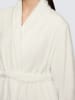 Triumph Morgenmantel Fleece Robe in SILK WHITE