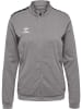 Hummel Hummel Zip Jacke Hmlauthentic Multisport Damen Atmungsaktiv Schnelltrocknend in GREY MELANGE