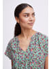 b. young Kurzarm-Bluse BYMMJOELLA Regular fit in Palace Blue Ditsy Mix