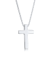 Elli Halskette 925 Sterling Silber Kreuz in Silber
