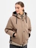 AMBER & JUNE Jacke in taupe