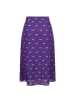 Trussardi Jeans Lila Viskose Damen Rock