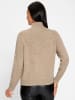 Heine Strickpullover in beige-ecru-meliert