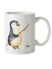 Mr. & Mrs. Panda Kinderpott Pinguin Angler ohne Spruch in Weiß