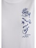 Mavi Jeans T-Shirt mit Design Aufdruck Vacation Time in Weiß