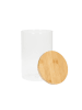 elasto Glasbehälter "Bamboo" in transparent - 1,6 l