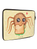 Mr. & Mrs. Panda Notebook Tasche Spinne Agathe Sandwich ohne Spruch in Gelb Pastell