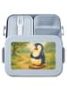 Mr. & Mrs. Panda Lunch Box Pinguin Diät Design ohne Spruch in Blau Pastell