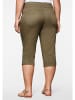 sheego Caprihose in dunkelkhaki