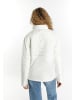 myMo Damen Leicht Wattierte Jacke in Wollweiss
