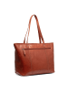 The Chesterfield Brand Ferrera Shopper Tasche Leder 38 cm Laptopfach cognac