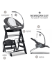 Hauck Alpha Plus Black 4-tlg. Newborn Set in schwarz,grau