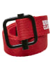 Urban Classics Belts in black/red