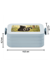 Mr. & Mrs. Panda Bento Box Stinktier Sitzen Design ohne Spruch in Blau Pastell