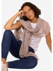 SASSYCLASSY Musselin Schal in Braun