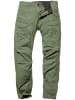 Vintage Industries Cargohose in Grün