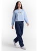 myMo Women Sweatshirt in Light Blue