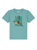 wat? Apparel T-Shirt Fußball in Teal Monstera