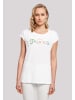 F4NT4STIC T-Shirt Disney Logo Prinzessin in weiß