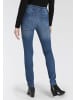 ARIZONA Jeansjeggings in dunkel blau