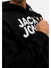 Jack & Jones Sweatshirt / Hoodie Corp in Grau / schwarz