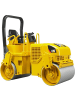 bruder Bruder 02433 CAT-Tandem Vibrationswalze in Gelb ab 3 Jahre